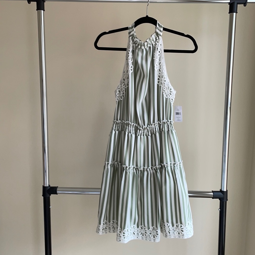 NSR Sage Halter Dress